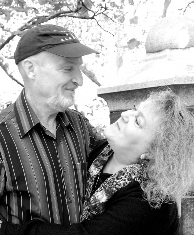 Lorri and Mike in Morningside Park NYC