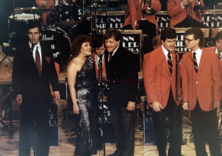 Lorri Hafer with the Glenn Miller Orchestra